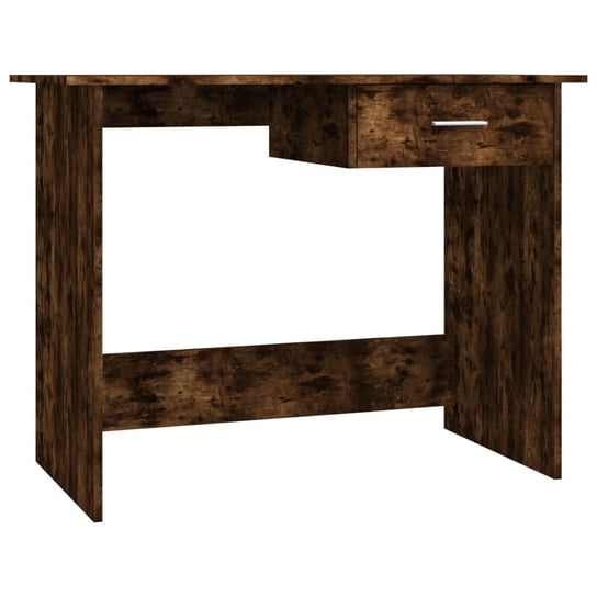 Biurko do gabinetu tradycyjne dąb przydymiony 100 cm vidaXL vidaXL