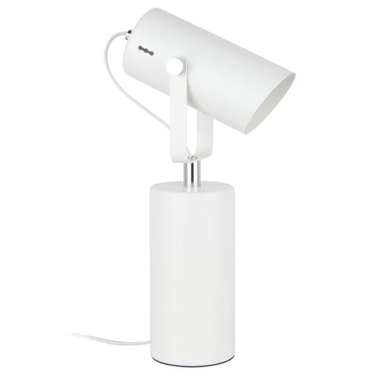 Biurkowa lampka reflektor Resi A2058-MWH Zumaline regulacja metal biały srebrny Zuma Line