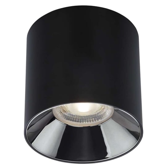Biurowa LAMPA sufitowa IOS 8727 Nowodvorski metalowy downlight tuba LED 30W 4000K plafon do sypialni czarny Nowodvorski