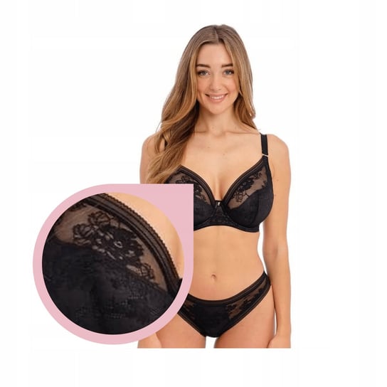 Biustonosz FANTASIE Fusion Lace UW czarny 80G Fantasie