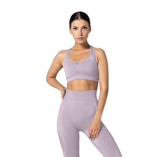 Biustonosz Fitness Carpatree Phase Seamless Fioletowy Cp-Psb-Li L Carpatree