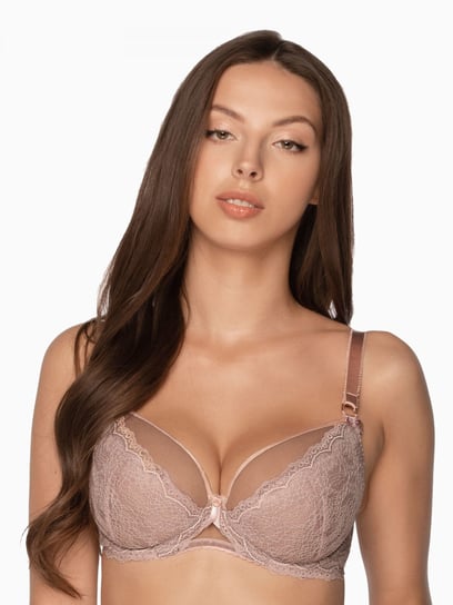 Biustonosz GAIA Push Up Dorotea 1173 różowy  65E GAIA