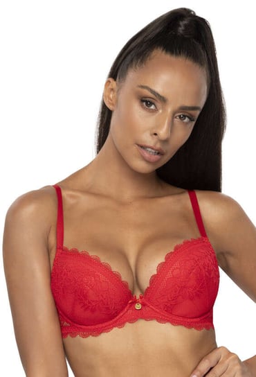 Biustonosz push-up czerwony Estelle M-0198/11/2-65B MAT Lingerie