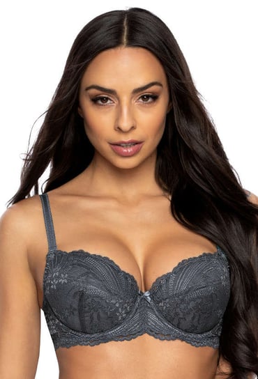 Biustonosz push-up szary Sybilla M-3525/11/1-70B MAT Lingerie