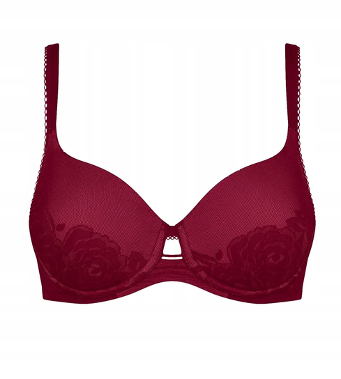 Soutien-gorge Triumph Rose Essence - Taille 34B, Armatures, Couleur Rouge - Neuf Avec étiquettes