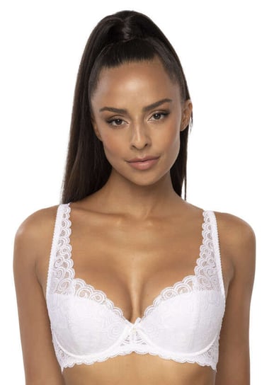 Biustonosz usztywniany biały Natalie Big M-3824/22 -85G MAT Lingerie