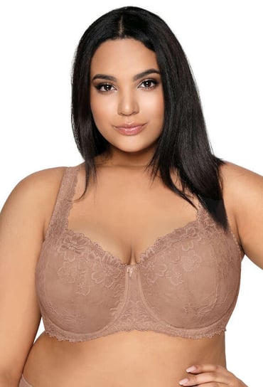 Biustonosz usztywniany cappuccino Carmela Big M-053/22-70G MAT Lingerie