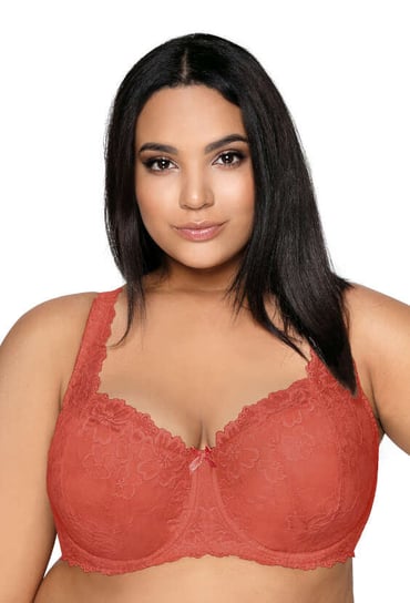 Biustonosz usztywniany ceglany Carmela Big M-053/22-80G MAT Lingerie