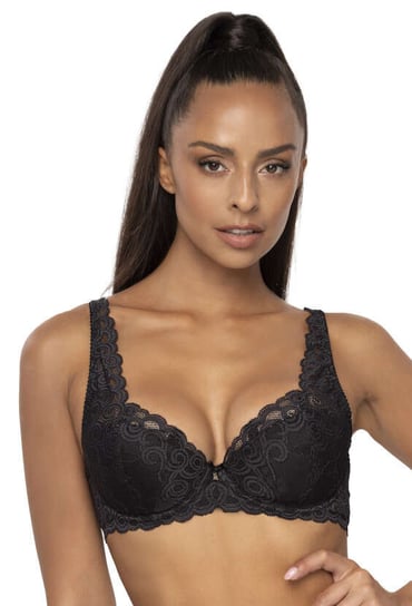 Biustonosz usztywniany czarny Natalie Big M-3824/22 -70H MAT Lingerie