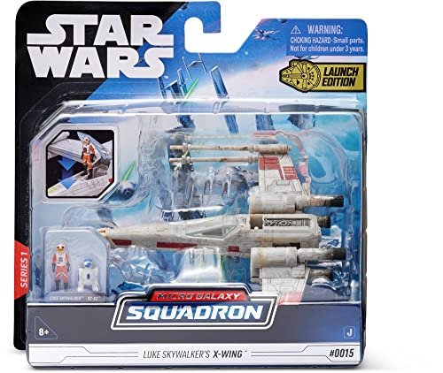 Bizak Star Wars Micro Galaxy Squadron, Nave X-Wing, Incluye 2 figurki (62610015) BIZAK