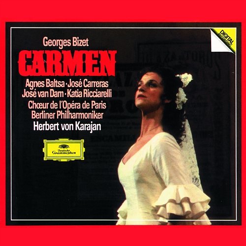 Bizet: Carmen / Act 1 - Que chercez-vous, la belle? Katia Ricciarelli, Mikael Melbye, Berliner Philharmoniker, Herbert Von Karajan, Choeur de l'Opéra de Paris