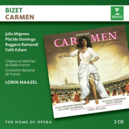 Bizet: Carmen Choeurs Et Maîtrise De Radio France, Orchestre National de France, Maazel Lorin, Migenes Julia, Domingo Placido, Rugerro Raimondi, Esham Faith, Daniel Susan, Watson Lilian, Le Roux Francois, Bogart John Paul, Lafont Jean-Philippe, Garino Gerard