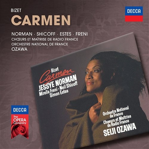 Bizet: Carmen / Act 2 - "Holà! Carmen! Holà!" Jean-Philippe Courtis, Neil Shicoff, Jessye Norman, Orchestre National De France, Seiji Ozawa