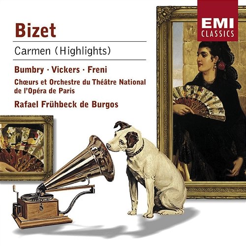 Bizet: Carmen (Highlights) Grace Bumbry, Jon Vickers, Mirella Freni, Orchestre du Théâtre National de l'Opéra de Paris & Rafael Frühbeck de Burgos