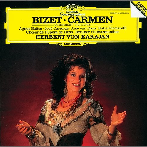 Bizet: Carmen / Act 1 - Introduction: "Sur la place chacun passe" Mikael Melbye, Katia Ricciarelli, Choeur du Théatre National de l'Opéra de Paris, Berliner Philharmoniker, Herbert Von Karajan
