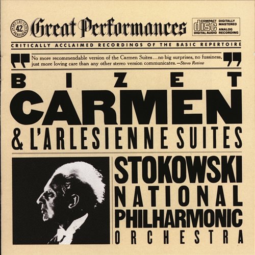 Bizet: Carmen & L'Arlésienne Suite Excerpts National Philharmonic Orchestra, Leopold Stokowski
