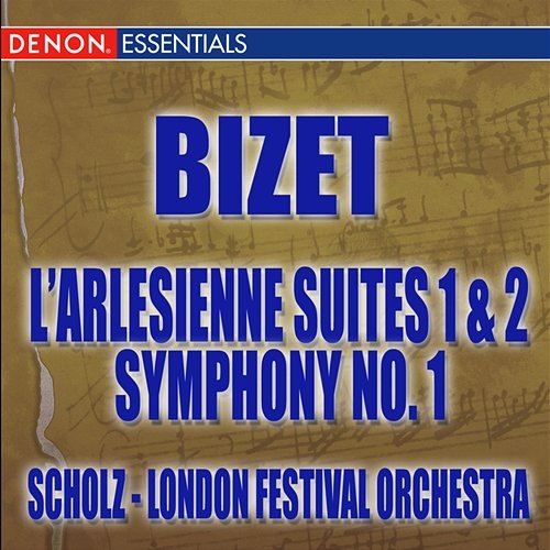 Bizet: L'Arlesienne Suite - Symphony No. 1 London Festival Orchestra, Alfred Scholz