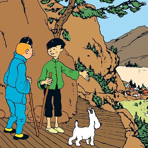Blå Lotus Tintin, Tomas Bolme, Bert-Åke Varg
