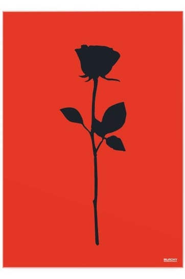 Blacha dekoracyjna BD POSTER, Róża, 22x31 cm BD Poster