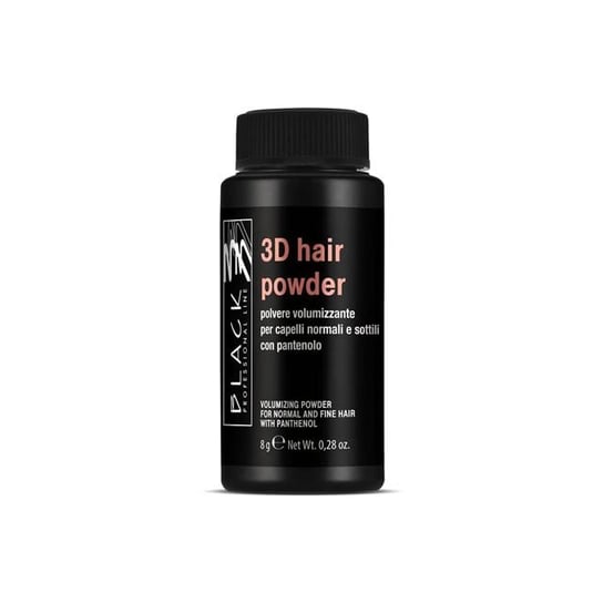 Black, 3D Hair Powder – Puder dodający objętości, 8g Black