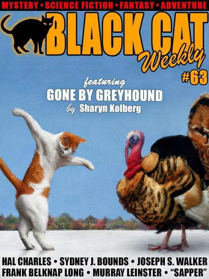 Black Cat Weekly #63 Kolberg Sharyn, Sydney J. Bounds, Joseph S. Walker, Charles Hal, Simak Clifford D., Long Frank Belknap, Frank Kane, Leinster Murray
