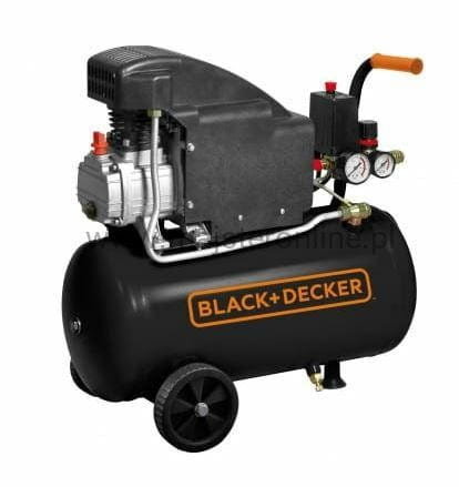 BLACK+DECKER Kompresor powietrza, 24 L, 230 V Black&Decker