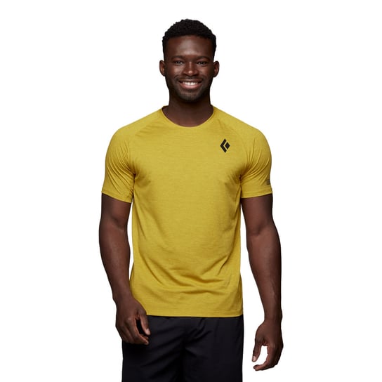Black Diamond, Lightwire Tech T-shirt Citronelle, Męska Koszulka, kolor żółty, rozmiar S Black Diamond