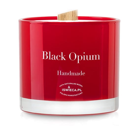 Black Opium. Duża Świeca Sojowa 310 ml. Manufaktura Świec