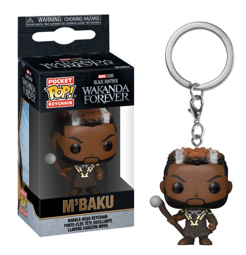 black panther wakanda forever - pocket pop keychains - m'baku Funko