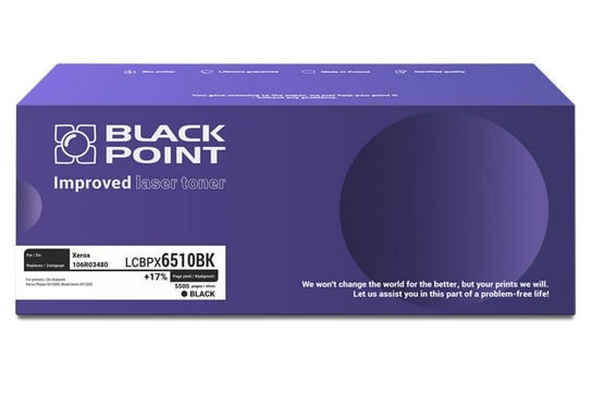 BLACK POINT LCBPX6510BK zamiennik XEROX 106R03488 (black) Black Point