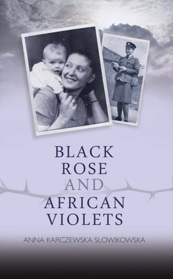 Black Rose and African Violets Anna Karczewska-Slowikowska
