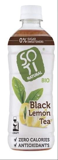 Black Tea, Lemon SOTI NATURAL 100% BIO,  500 ml soti
