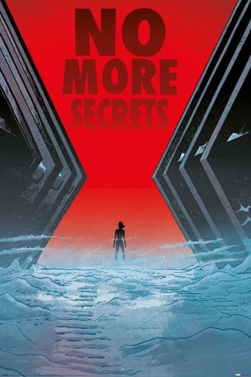 Black Widow No More Secrets - plakat Marvel