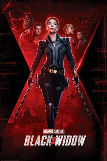 Black Widow Unfinished Business - plakat 61x91,5 cm Pyramid Posters