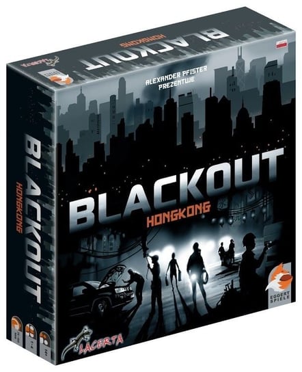 Blackout Hongkong, gra planszowa, Lacerta, edycja polska Lacerta