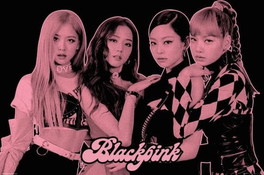 Blackpink Manoban Rose Kim Jisoo - plakat 91,5x61 cm GBeye