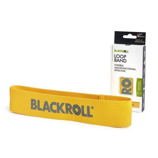 Blackroll, opaska do ćwiczeń, Loop Band, żółta BLACKROLL