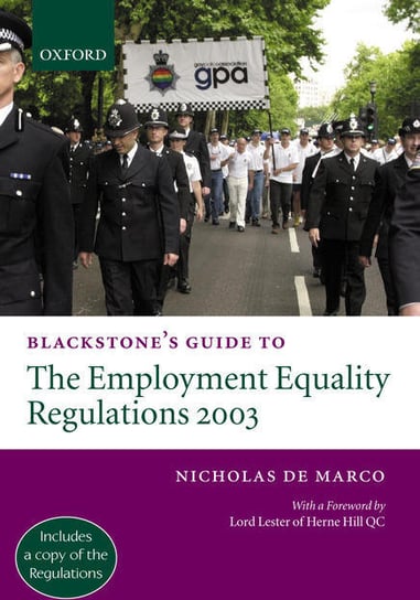 Blackstone's Guide the Employment Equality Regulations 2003 De Marco Nicholas
