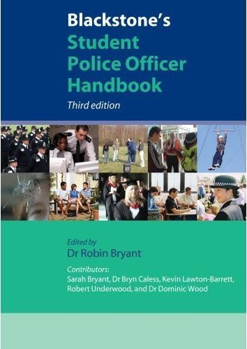 Blackstone's Student Police Officer Handbook 2009 Caless Bryn