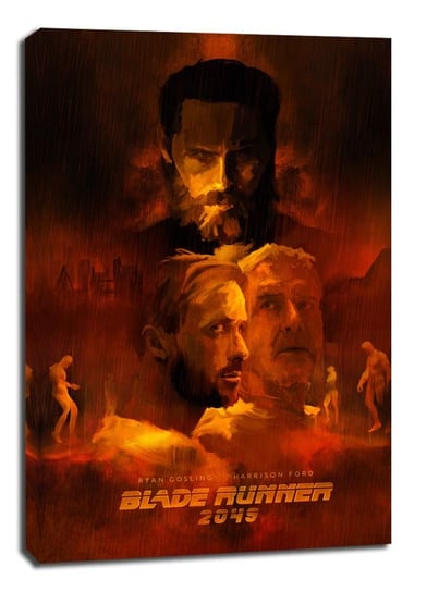 Blade Runner 2049 Bohaterowie - obraz na płótnie 40x60 cm Galeria Plakatu