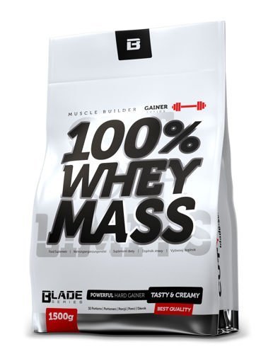 BLADE SERIES, Odżywka białkowa, 100% Whey Mass, 1500g, malina BLADE SERIES