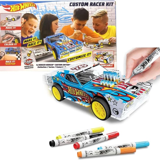 Bladez toyz, Hot Wheels, kreatywny zestaw autko Maker Kitz Bladez toyz