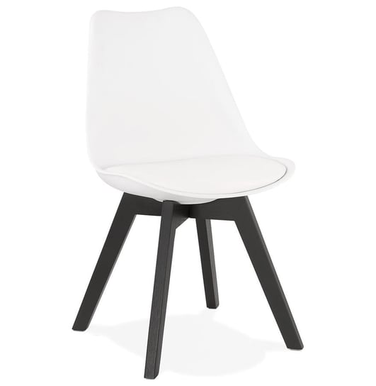 BLANE krzesło k. biały, nogi k. czarny Kokoon Design