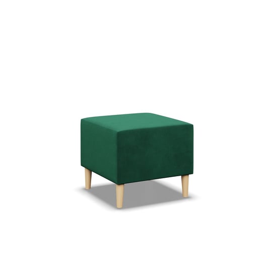 BLANK - Pufa 50x50 do Salonu, Zielony Mebligo