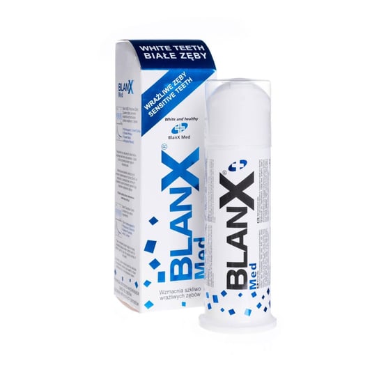 Blanx Med, pasta wybielająca do  wrażliwych zębów, 75 ml Blanx