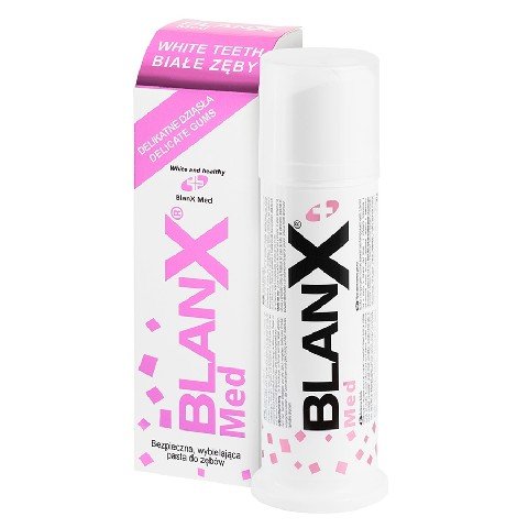 Blanx, pasta do zębów Delikatne Dziąsła Med, 75 ml Blanx