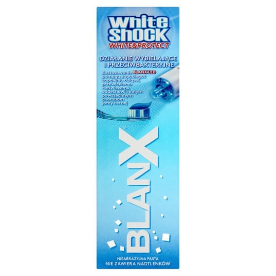 Blanx, pasta do zębów wybielająca White Shock Protect LED, 50 ml Blanx