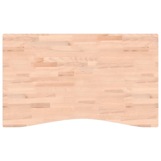 Blat do biurka z drewna bukowego 100x60x1,5 cm Inna marka
