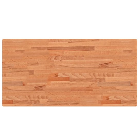 Blat drewniany bukowy 100x50x4 cm, naturalny Zakito Europe
