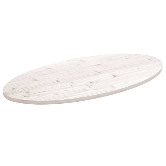 Blat drewniany sosnowy biały 100x50x2,5 cm Zakito Europe
